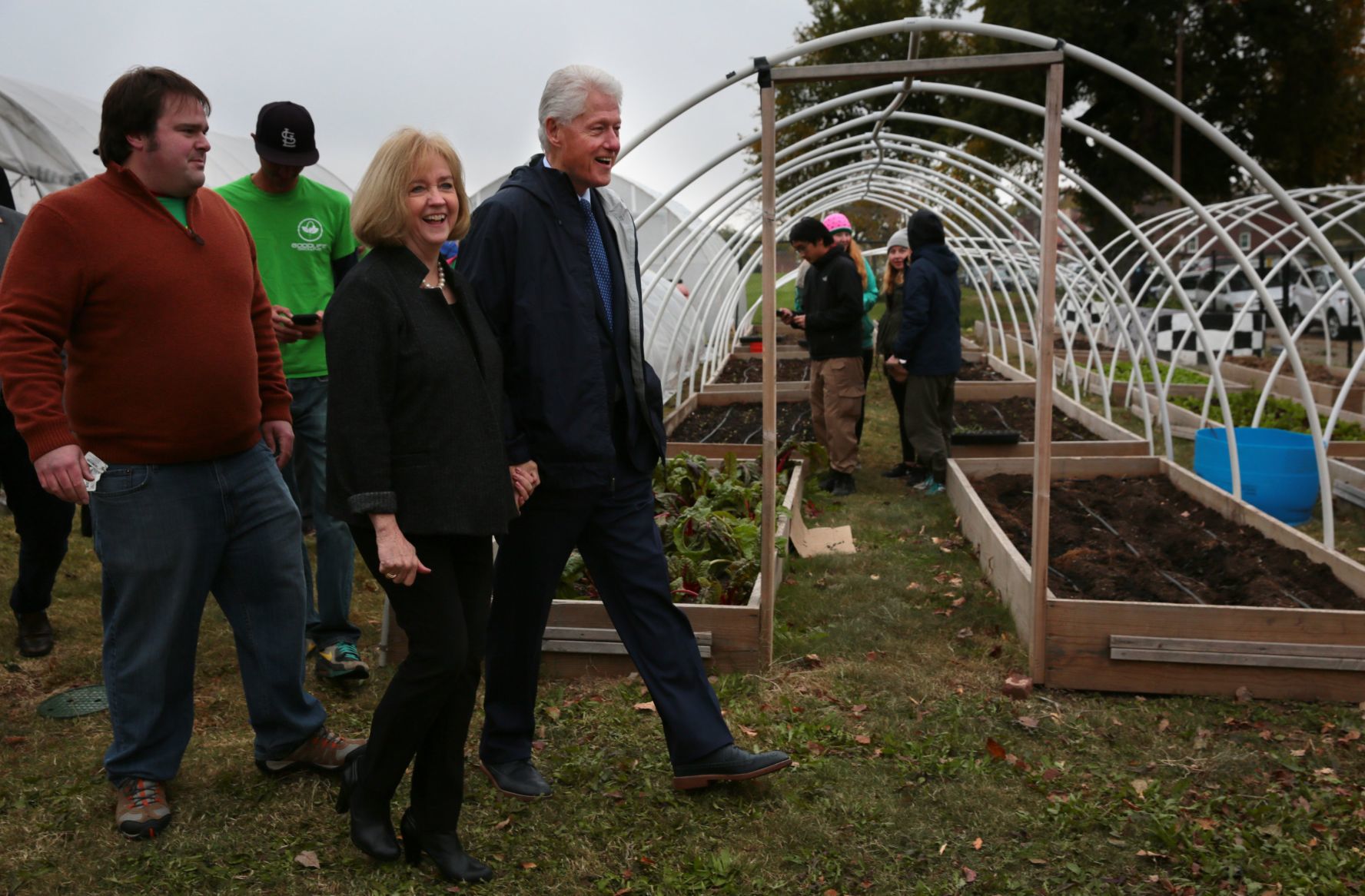 Former President Bill Clinton in St. Louis to promote healthy food